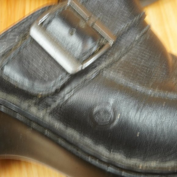 Born Dark Brown Leather Clogs Size 8 - Picture 5 of 8